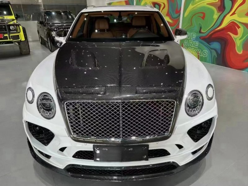 Mansory Style Body Kits for Excellent Quality Fast Delivery Dry Carbon Fiber Front Lip Side Skirt Diffuser Hood Fender